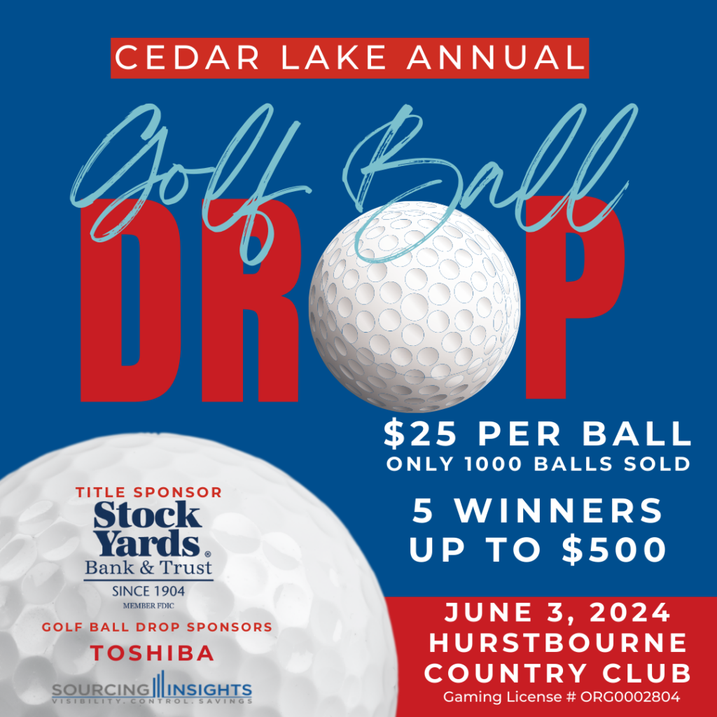 Cedar Lake Golf Ball Drop