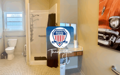 Kentucky Colonels Grant for Bathroom Renovation
